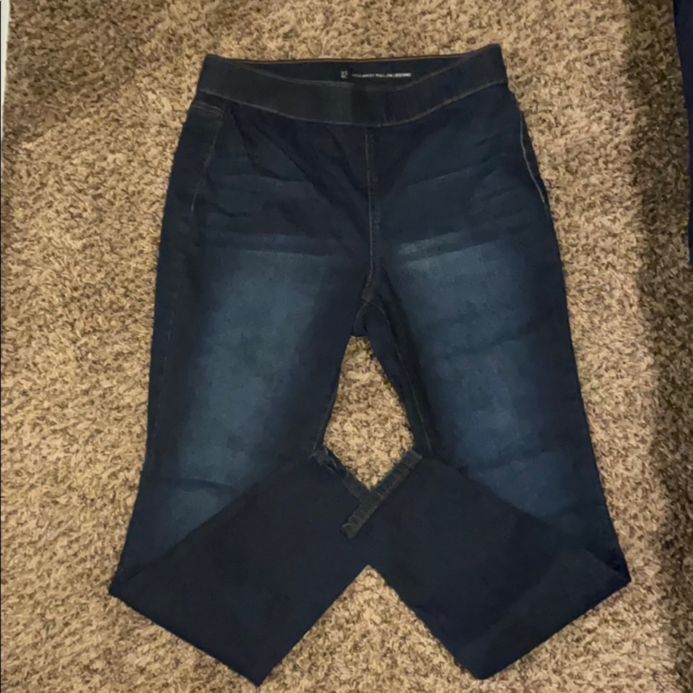 NY&C High Waist Pull-On Legging